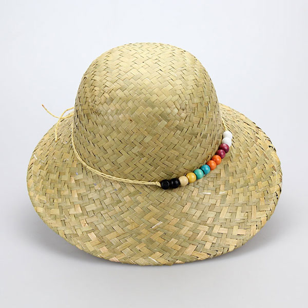 1564 Rush Straw Dome Hat